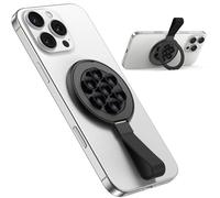 TAURI Supporto Universale Magnetico per Telefono con Ventosa - Montaggio a Mani Libere per Superfici Lisce (Muro, Vetro, Cruscotto) - Compatibile con Smartphone Magnetici, Nero