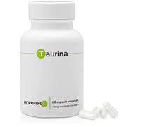 Taurina 500 mg / 60 capsule Adatto a vegani e vegetariani Purezza garantit