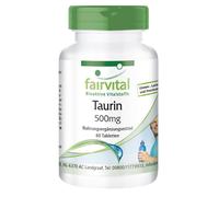 Taurina 500 mg - 60 compresse di acido aminosolfonico - ceramista - VEGAN | f...