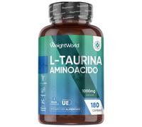 Taurina Integratore 1000mg per Dose 180 Capsule con L Taurina Polvere Vegana (3