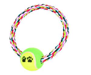 Tauring con pallina da tennis, cotone/poliestere ø 6 cm/ø 18 cm vario