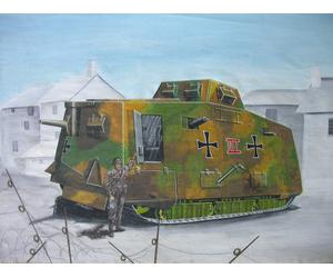 TAURO MODEL TM101 STURMPANZERWAGEN A7V "MODEL OF THE YEAR 1981" SCALA 1:35