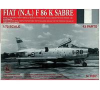 Tauro Model TMR801 North American.- FIAT F-86 K SABREDOG (KAPPONE) scala 1:72