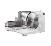 Taurus - Affettatrice 100W, Lama Inox 17 cm, Taglio 1-15 mm, Pieghevole | Protezione per le dita e spessore regolabile