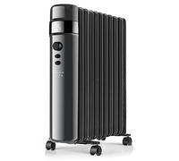 Taurus Agadir 2500 Radiatore ad Olio Digitale 2500W, 11 Elementi, ECO | 3 potenze, timer, temperatura 5 a 35 °C, antigelo, ruote; 25 m²