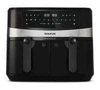 Air Fry Digital Duo Doppia 9 L 2200 W Friggitrice ad aria calda Nero