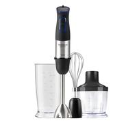 Taurus Amazing - Frullatore a immersione 1000W | 20 velocità + Turbo | Lame in acciaio inox 4 lame | Design soft-touch | Sistema antispruzzo | Set accessori completo