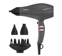 Taurus - Asciugacapelli Fashion 2600 Ionic | 2600W | 6 Livelli Velocità/Temperatura | Motore AC | Tecnologia IONICA | Aria Fredda | 3 Accessori | Nero