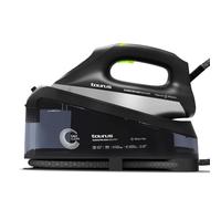 Taurus - Centro Stiratura Sliding Pro 3000 Non Stop | 3000 W | Vapore 130 g/min | Colpo 400 g/min | Piastra Verticale | Suola Ceramica | ECO e MAX | Serbatoio 1.5L | Autopulente | Blocco | Nero