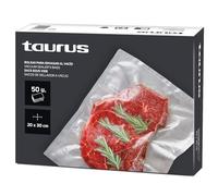 Taurus 999261000 Sacchetti per confezionamento sottovuoto, Plastica, Trasparente