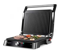 Grill A Contatto Chat Toro Etna Nero Inox 2200w