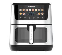 Taurus - Friggitrice ad Aria Air Fry Digital 360 XL | 2100W | 8L | 12 Programmi | Touch Screen | Doppia Resistenza | Interno Metallico | Pre-riscaldamento | Senza BPA e PFOA | Ricettario Online