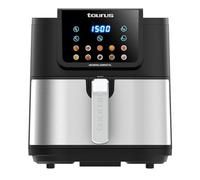 Taurus - Friggitrice ad Aria Air Fry Digital Compact XL 1700W | 8L | 8 Programmi | Touchscreen | Avviso acustico | Cottura uniforme | BPA e PFOA Free | Manico freddo | Ricettario online