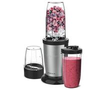 Taurus - Frullatore Shake & Go 800 W | 2 bicchieri portatili da 500 ml | Tritatutto 150 ml | Lame intercambiabili | Pulse Technology | Adatto per lavastoviglie | Base antiscivolo | Sistema di