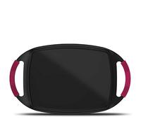 Taurus Great Moments Piastra per grigliare - Piastra per grigliare in alluminio pressofuso, 47 x 29 cm, impugnatura ergonomica, adatta a tutti i tipi di fornelli, rivestimento antiaderente