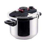 Great Moments Super 6L - Pentola a pressione super veloce, 6L, manici cool-touch, sistema di risparmio energetico, 5 sistemi di sicurezza, senza PFOA, adatto a tutti i tipi di fuoco