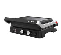 Taurus - Grill Bistro 2600W | 2 in 1: Grill e Piastra | 29x23cm | Stair System | Dual Heat Tech | Rivestimento Antiaderente Senza PFOA | Vaschetta Raccogligrassi | Timer 30 Min