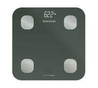 Taurus Inception Connect - Bilancia pesapersone impedenziometrica, bluetooth, app Taurus Connect, misurazioni multiple:% grasso corporeo,% massa muscolare,% massa ossea, memoria 14 utenti