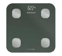 Taurus Inception Connect - Bilancia pesapersone impedenziometrica, bluetooth, app Taurus Connect, misurazioni multiple:% grasso corporeo,% massa muscolare,% massa ossea, memoria 14 utenti
