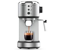 Taurus - Macchina da Caffè Espresso Euforia Compact 1350W | 20 Bar di Pressione | Sistema Thermoblock | Filtro Supreme Cream | Vaporizzatore Orientabile | Doppia Erogazione | Cucchiaio Dosatore