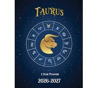 Taurus Planner 2026-2027: 24 Months of Monthly Planning from January through December l 2 Years Organizer Appointment Notebook with Federal Holidays and Inspirational Quotes.