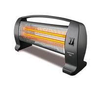 Taurus PR2 Radiatore, Stufa, Tubi di Vetro al Quarzo, Due Intensità di Calore, Antiribaltamento, Protezione Termica di Sicurezza, 600/1200W, Plastica, Multicolore