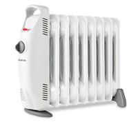 Taurus - Radiatore Elettrico a Olio Masai 1000 | 9 Elementi | Ultra compatto | Termostato regolabile | 3 livelli di calore | Protezione da surriscaldamento | Tecnologia Termo TECH | Spegnimento totale