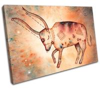 Taurus Starsign Zodiac Astrology Horoscope Canvas Art Picture Print Decorative