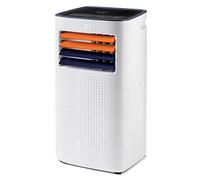 Taurus Temp Design + - Climatizzatore portatile. Condizionatore 4 in 1: caldo, freddo, deumidificatore e ventilatore. Silenzioso. Timer Telecomando. Kit finestra. Ruote, 2,6 kW / 2,1 kW, Bianco