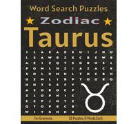 Taurus - Word Search Puzzles: Screen-Free Puzzles for Mental Fitness, Relaxation and Fun