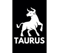 Taurus Zodiac Journal | 5.5 x 8.5 Inches | 120 Pages | Bold Bull Design