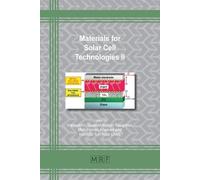 Tauseef Ahmad Rangreez Mohd Imran Aham Materials for Solar Cell Tec (Tascabile)