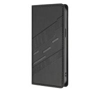 TAUYN Cover Custodia Folio in Pelle per Xiaomi 15T Pro, Premium PU/TPU Pelle Flip Antiurto Wallet Case, con Supporto & Porta Carta. Nero