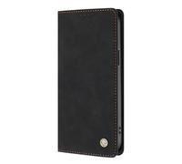 TAUYN Cover Custodia Folio in Pelle per Xiaomi Poco F9 Pro | Design a Flip Magnetico Premium PU Pelle Antiurto Wallet Case, con Supporto & Porta Carta Protezione Completa. Nero