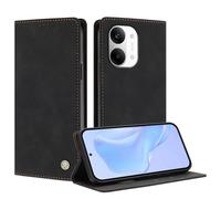 TAUYN Cover Custodia Folio in Pelle per Xiaomi Poco X8 Pro Max | Design a Flip Magnetico Premium PU Pelle Antiurto Wallet Case, con Supporto & Porta Carta Protezione Completa. Nero