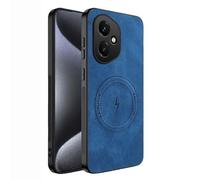 TAUYN Cover per Honor 400, Ultra Sottile Premium PU Pelle Indietro Custodie e Bumper TPU, Compatibile con Magsafe, Antiurto, Antigraffio Proteggere Custodia. Blu