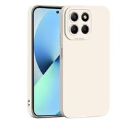 TAUYN Custodia per Honor X8 5G/Honor 70 Lite/Honor X6, Magro Morbida Silicone Antiurto Cover Case, Design in Colore Pura, Anticaduta Proteggere Cover, Bianca