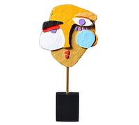 Tauzveok Statue Astrattw Moderne,Scultura Resina Decorazione Casa Salotto Sculture Moderne per La Casa Design Decorazioni per Casa Moderna,Face a12.5 * 5 * 25cm