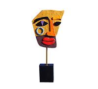 Tauzveok Statue Astrattw Moderne,Scultura Resina Decorazione Casa Salotto Sculture Moderne per La Casa Design Decorazioni per Casa Moderna,Face b11*5 * 25cm
