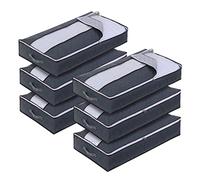 TAVADA 6 PCS Contenitore Sottoletto Pieghevole,Pieghevole Scatole per Armadio Salvaspazio con Manico,Contenitori per Vestiti sotto Il Letto,per vestiti,biancheria da letto,trapunte,cuscino