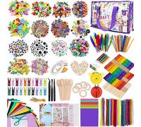 TAVADA Set fai da te, 3000 pezzi per bambini, fai da te, materiale per il fai da te, accessori per il fai da te, per scrapbooking, fai da te, materiale per il fai da te, set di pulizia