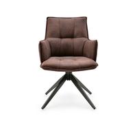 Tavaro - Sedia per sala da pranzo Marrone