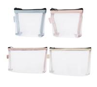 TAVBAGVSK 2 mini trousse per il trucco, con cerniera, borsa per cosmetici tascabile, piccole borse per il trucco da donna, borsa da viaggio piccola per trucco, mini borsa per monete, rossetto,