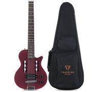Taveler Guitar EG-1 Studio (rosso) con borsa da concerto di lusso