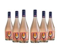 Tavernello Spritz Peach, Spritz Aperitivo Pronto da Bere con Sentori di Pesca Matura e Rosa, 6,5% Vol, Confezione da 6 Bottiglie da 750 ml