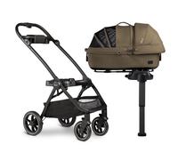 Tavo Sistema 3in1 con Seggiolino Maeve Medium Flex e Telaio Roscoe Brindle