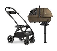 Tavo Sistema 3in1 con Seggiolino Maeve Medium Rigid e Telaio Roscoe Brindle