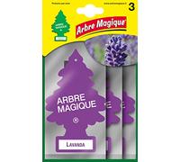 Arbre Magique Profumatore auto Fragranza Lavanda Durata fino a 7 settimane Multipack 3 pezzi