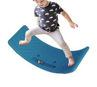 Tavola a dondolo per bambini, Tavola oscillante per bambini,Scheda didattica Swing curva per l'allenamento - per esercitarsi traballante per interni, casa, scuola materna, cortile, aula