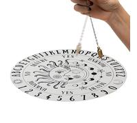 Tavola a pendolo a stella in legno - Bacheca metafisica per la divinazione - Bacheca metafisica in legno per la meditazione